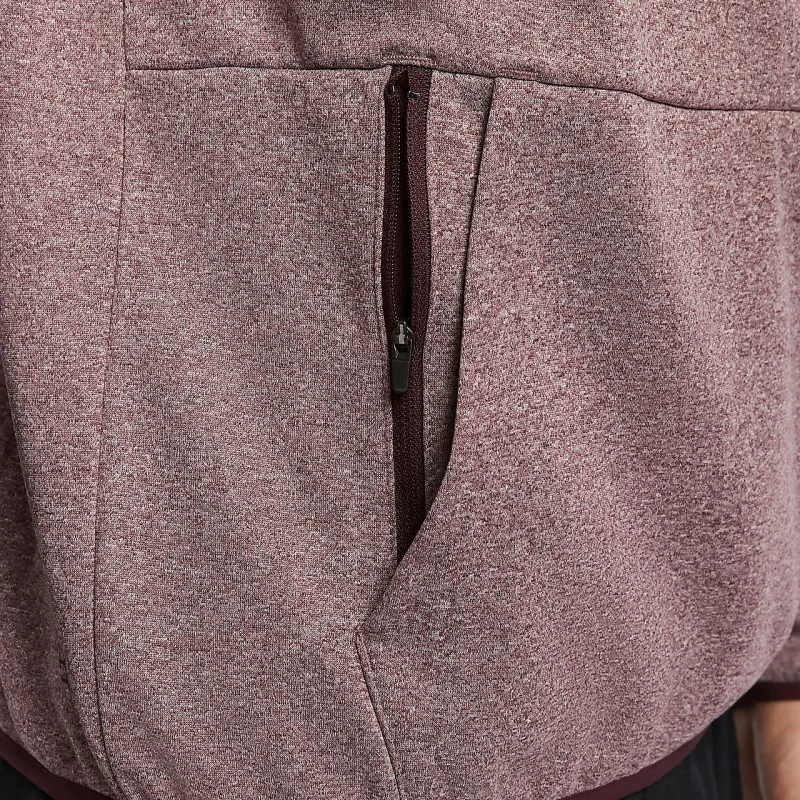 Nike Therma FIT Sweatshirt Men's Bright Burgundy Red-4