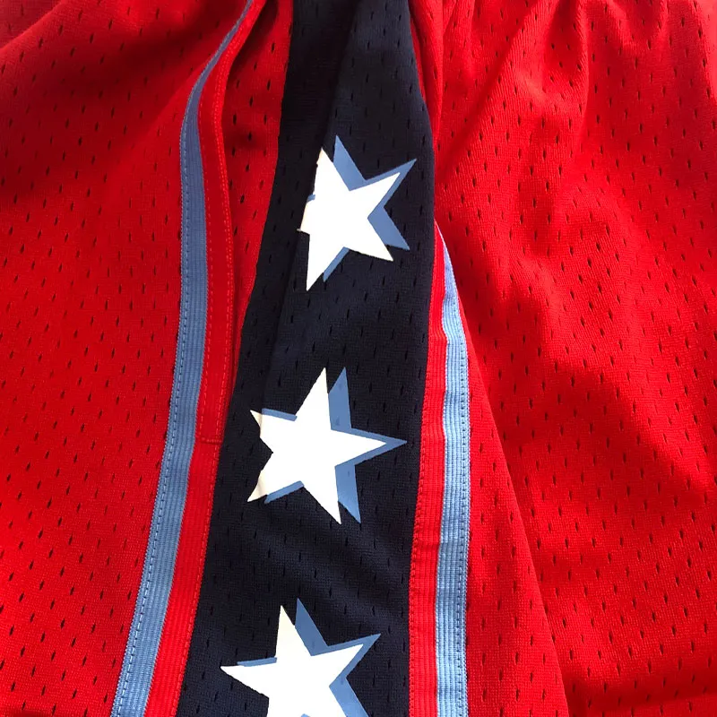 Mitchell & Ness Basketball Shorts Unisex Red-2