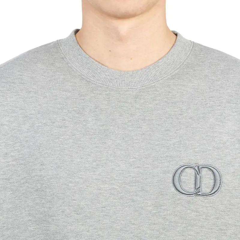 DIOR Sweatshirts Men Gray-7