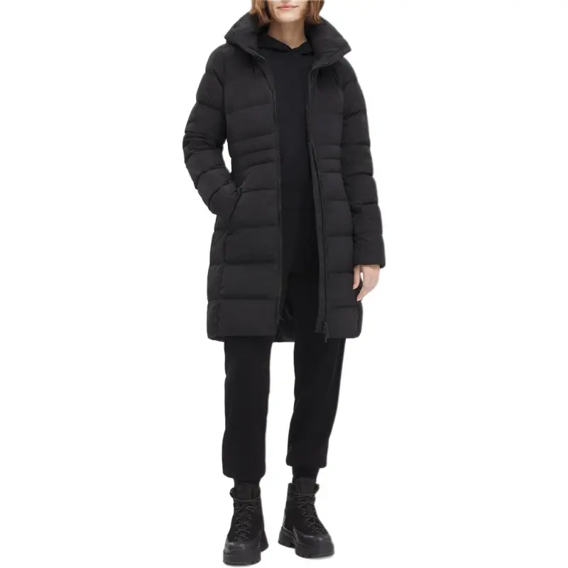 Canada Goose Zip Up Hooded Padded Parka-2