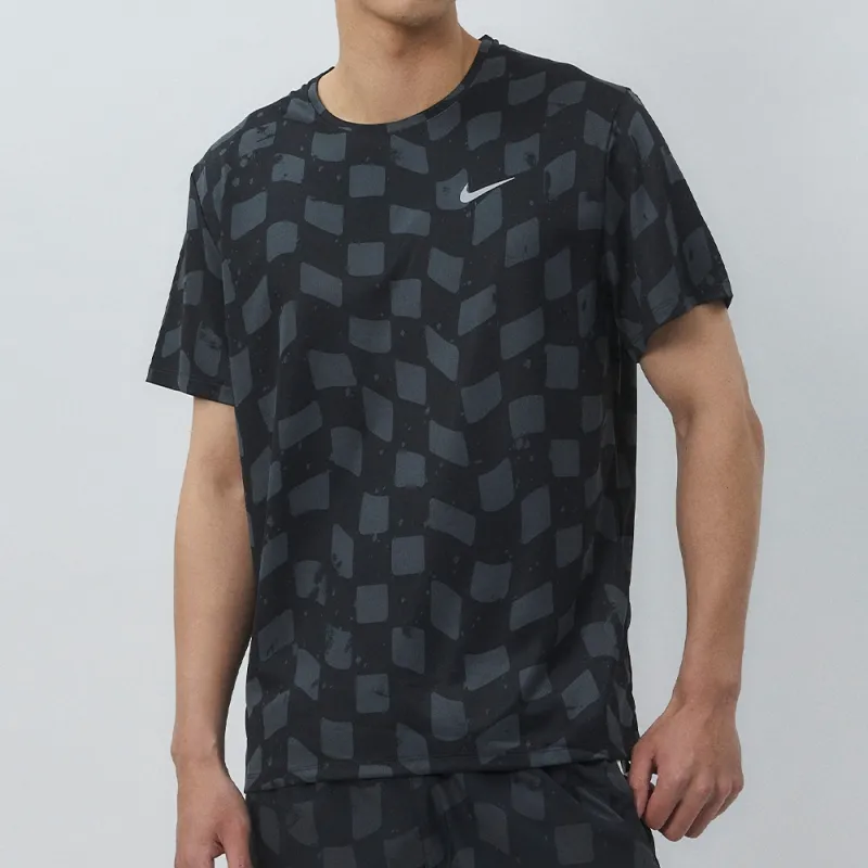 Nike T Shirts Men Black-3