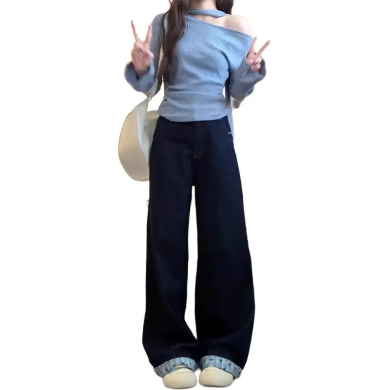 Honey Jeans Women's Dark Blue-3