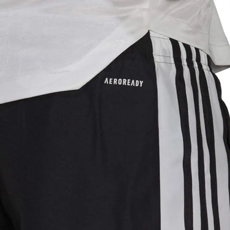 Adidas Casual Sportswear Men Clothing Set White T Shirt+Black Shorts-4