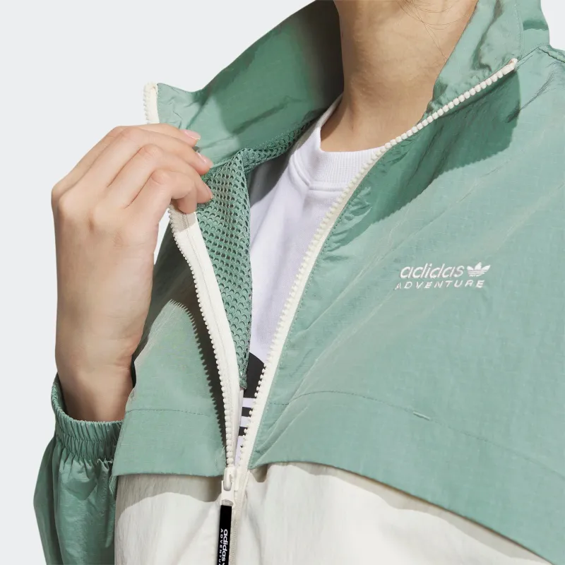 Adidas Originals Jacket Women's Dusty Green-5
