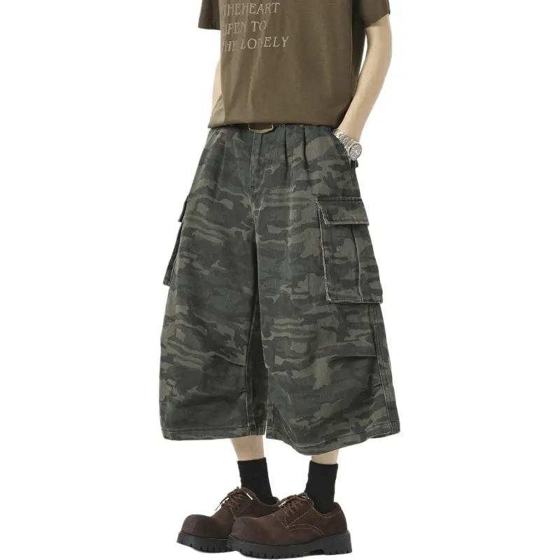 Concubine Zhu Denim Shorts Unisex-1