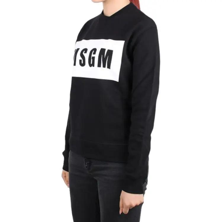 MSGM Sweatshirts Women's Black-2