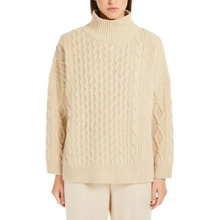WEEKEND MaxMara High Neck Long Sleeved Jumper-2