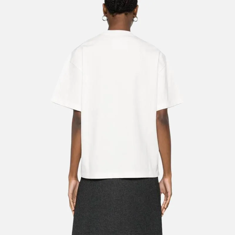 JIL SANDER Logo print T shirt-3