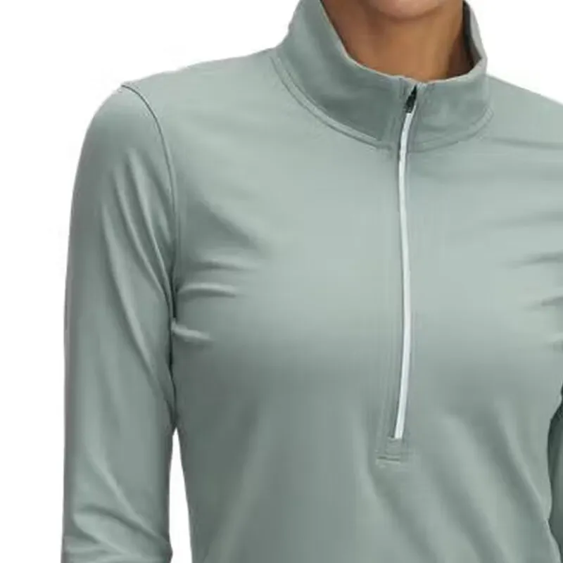 Under Armour Qualifier SS25 T Shirt Women's Lime Green-2
