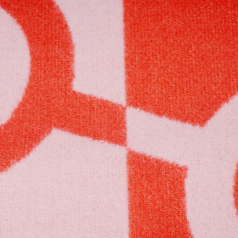 HERMES Cashmere Knit Scarves Women's-1