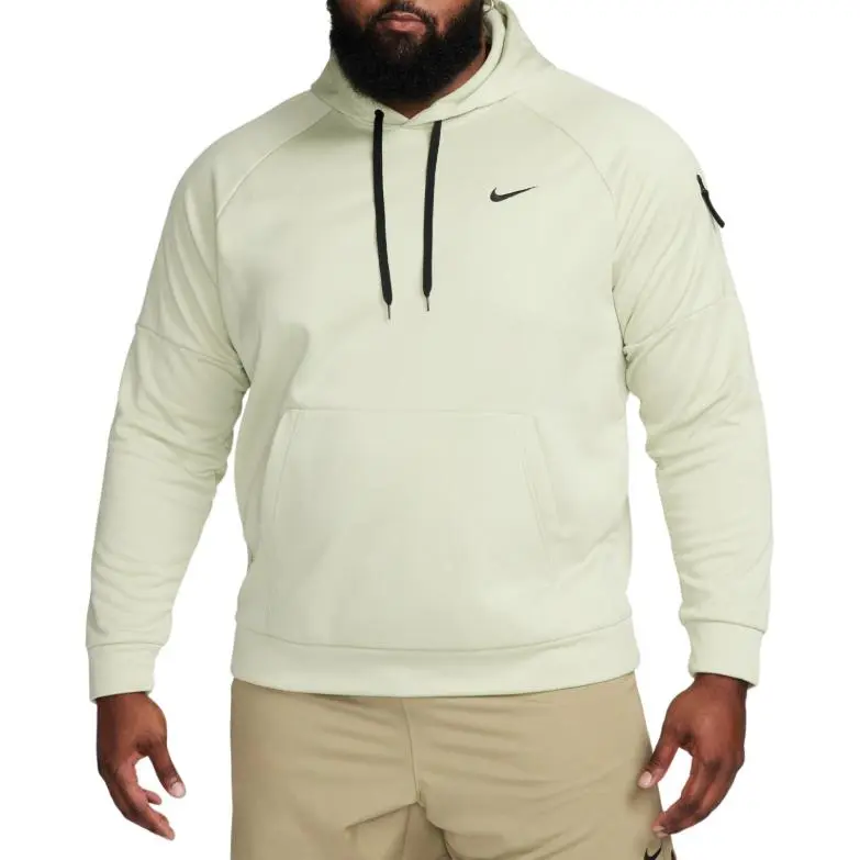 Nike Therma-FIT Hooded Fitness Pullover Sweatshirt Men's Olive-3