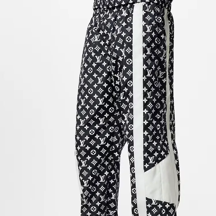 LOUIS VUITTON Monogram Printed Technical Track Pants-4