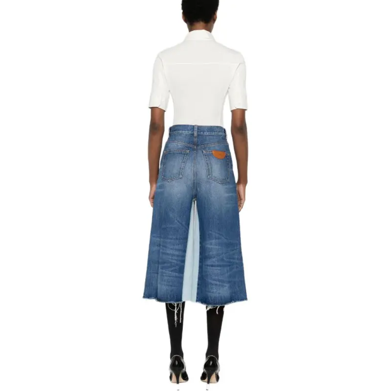 Chloé Denim Bermuda Shorts-2