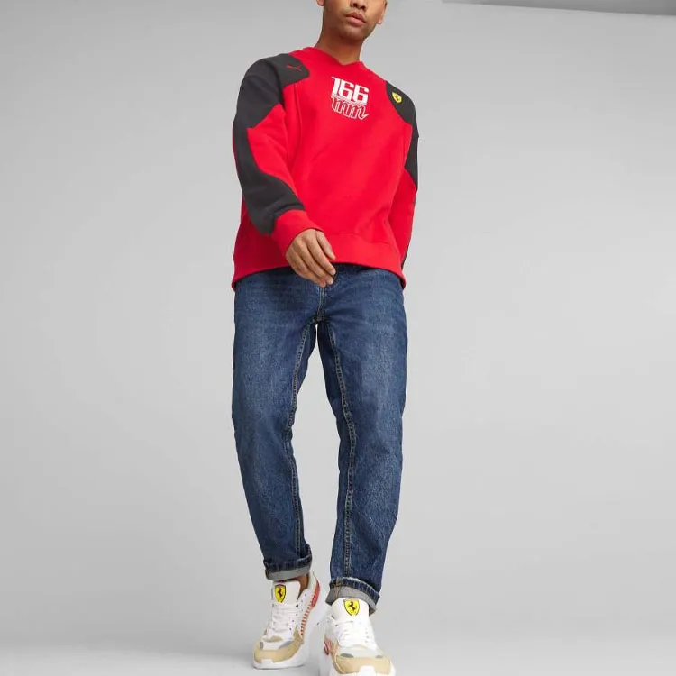 PUMA Ferrari Sweatshirt Unisex Race Red-3