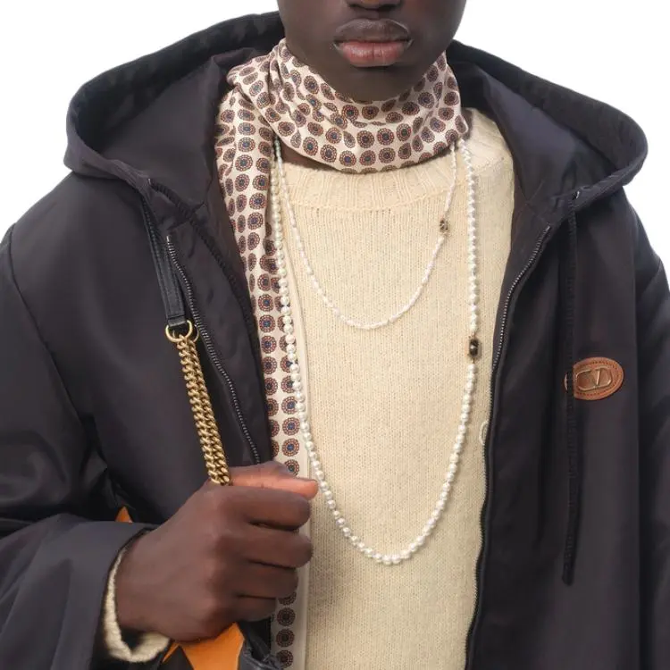Valentino Zip Up Drawstring Jacket-4