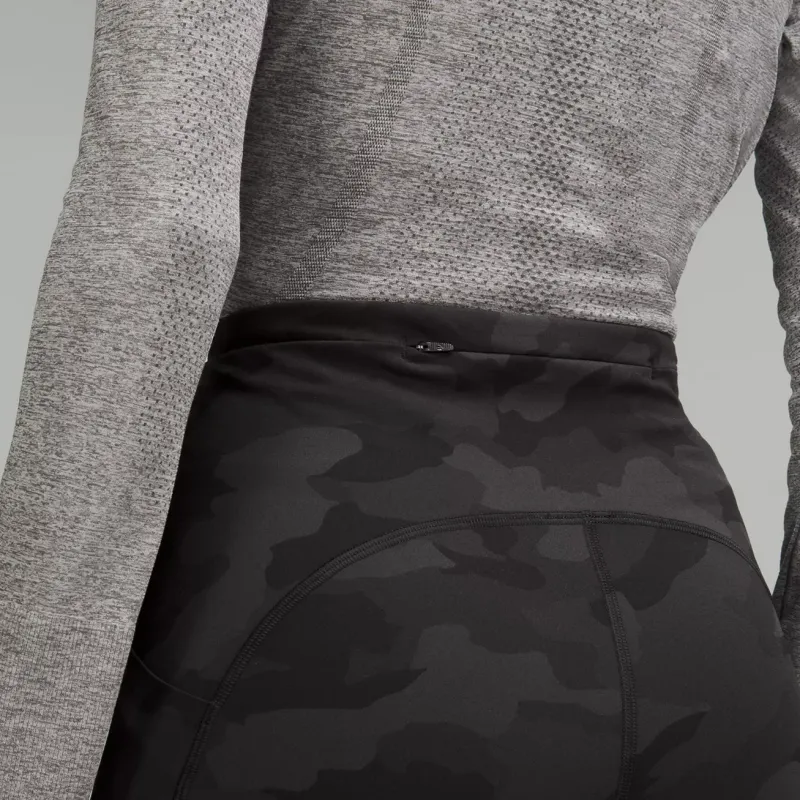 Lululemon Swift SpeedHigh Rise Brushed Tight Luxtreme Sports Pants 28' Women's Camouflage Dark Coal Camouflage-2