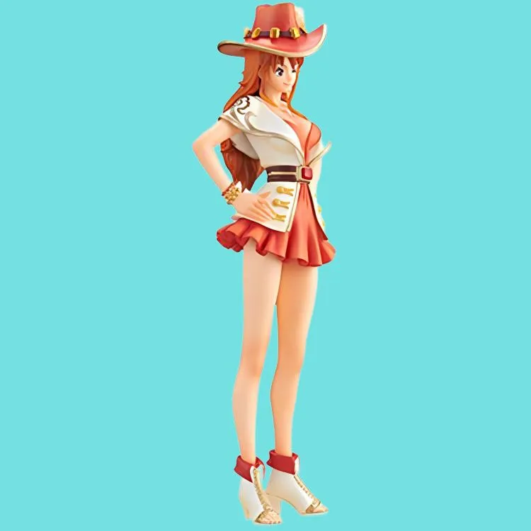 BANPRESTO Nami Glass Factory One Piece Bonus Gifts 17cm-4