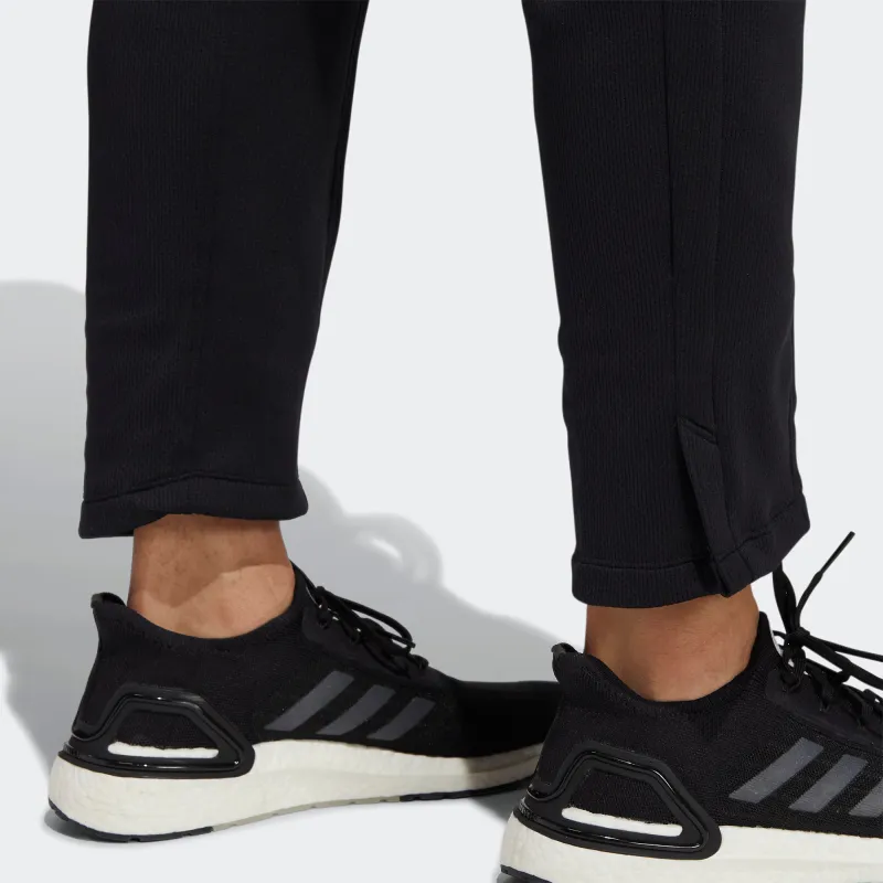 Adidas Knitted Sports Pants Men's Black-5