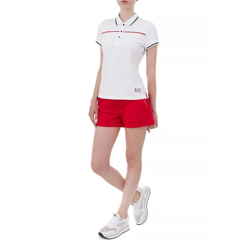 EMPORIO ARMANI EA7 Casual Shorts Women's Red-5