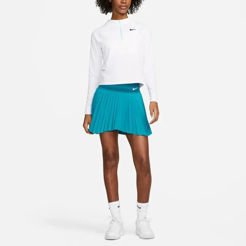 Nike Casual Short Skirts Women's Blue Green-2