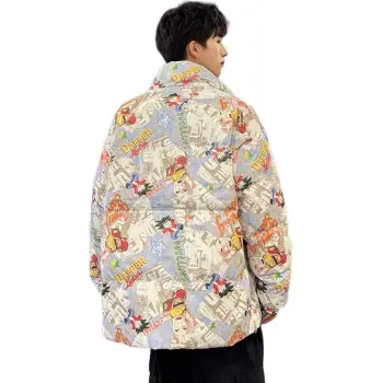 YooMore Puffer Jacket Unisex Ivory White