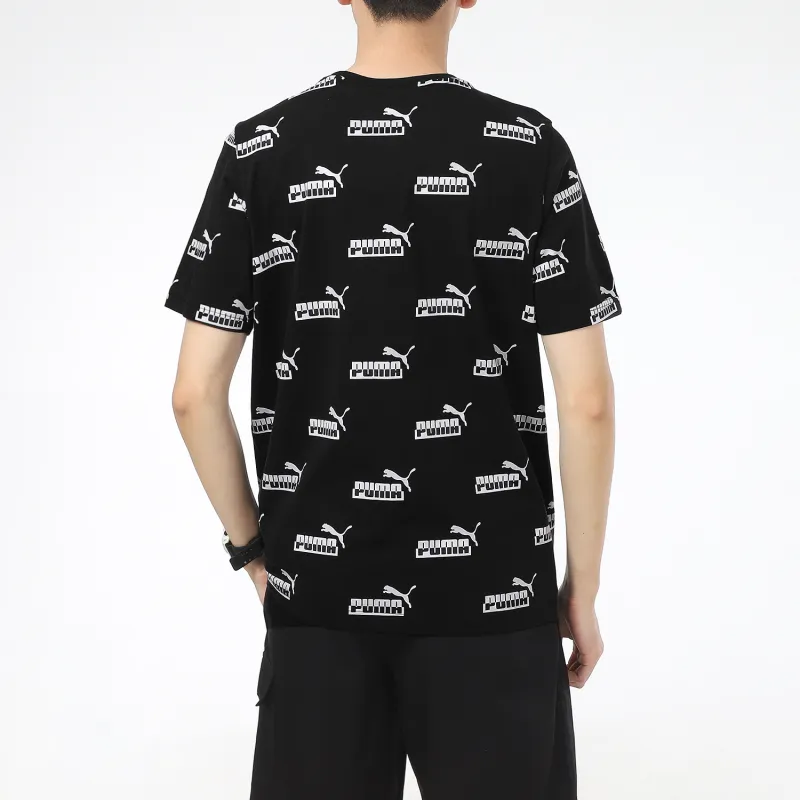 PUMA T-Shirt Men's 2 Pack Black-4
