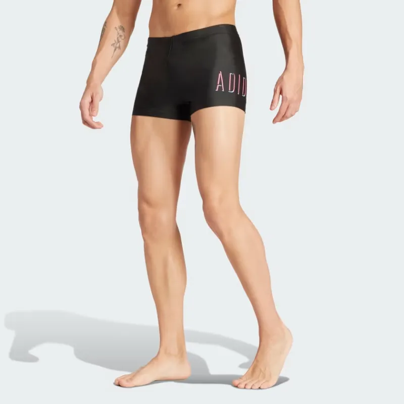 Adidas LINEAGE SWIM BOXERS Swimming Shorts Men's Black-1