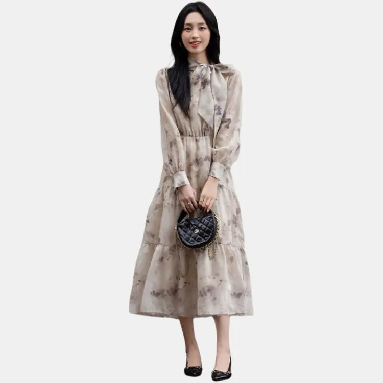 【dme】 Long Sleeved Dresses Women's-2