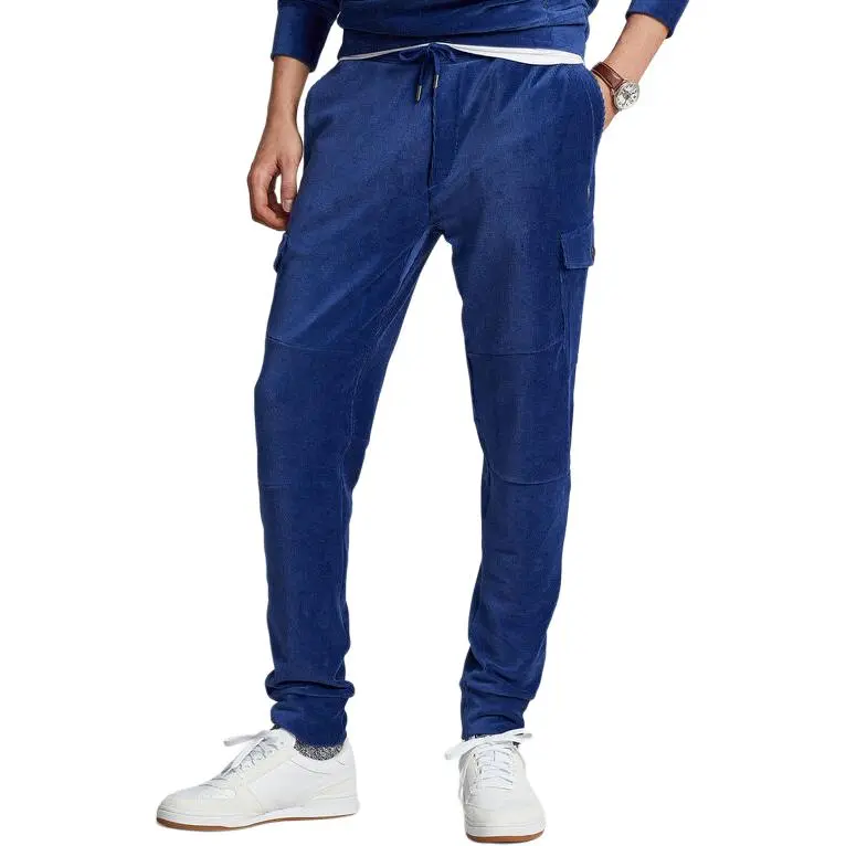 Polo Ralph Lauren Knitted Sweatpants Men Blue-3