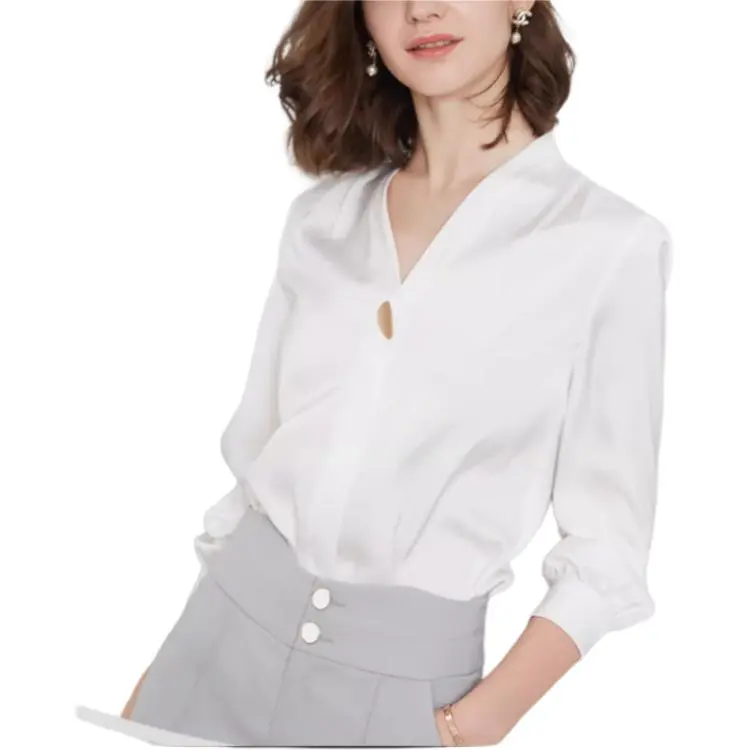 Late White Shirts Women's White-1