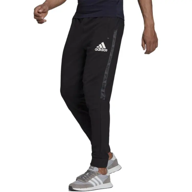 Adidas AEROREADY DESIGNED 2 MOVE Casual Pants Men's Black-3