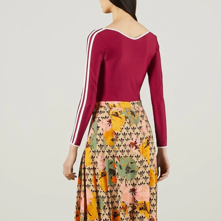 Adidas Originals X GUCCI Bodysuits Women's Red-2