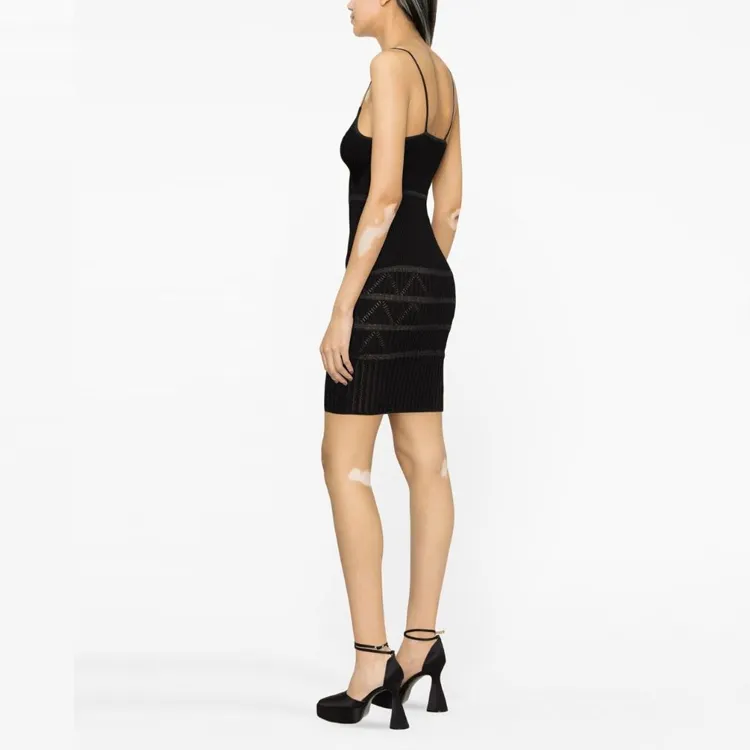 BALMAIN Slip Dresses Women's Black-3