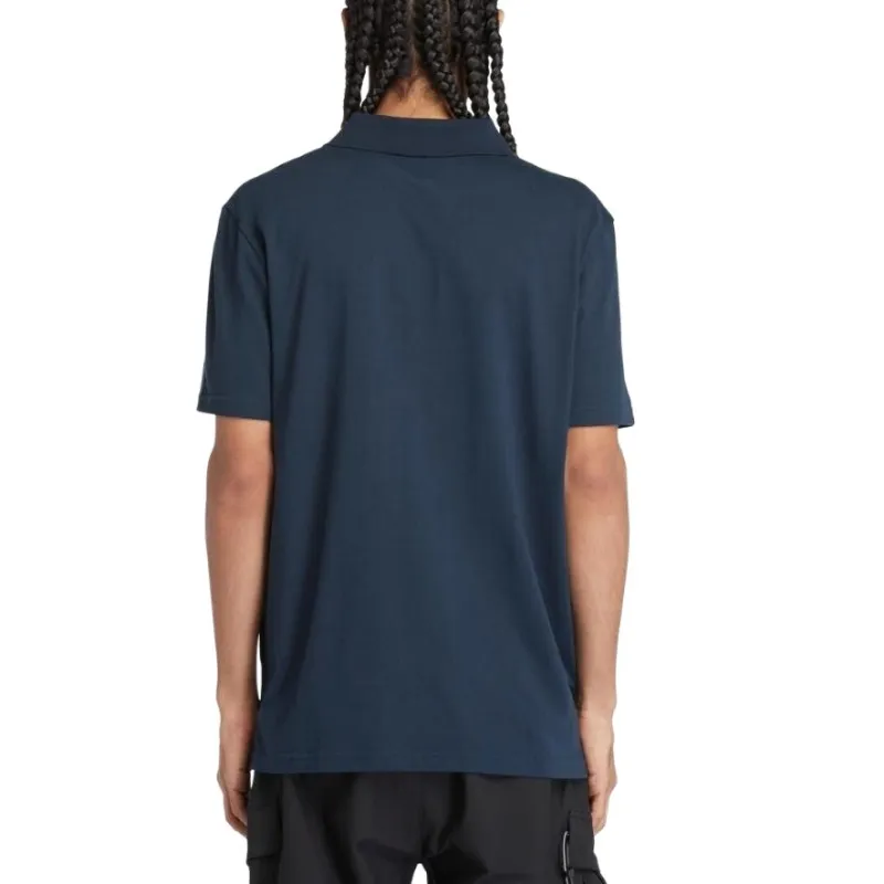 Timberland Polo Shirts Men Dark Sapphire-3