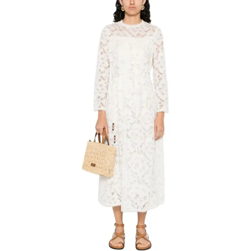 Zimmermann Embroidered lace Dress-1