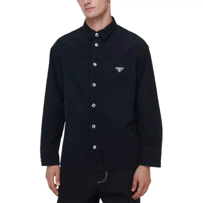 PRADA Shirts Men Blue-9