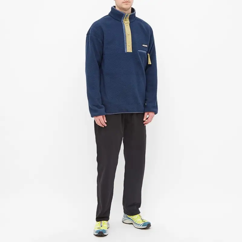 Columbia Loose Fit Moderate Jacket Spring And Autumn Men's Blue-1