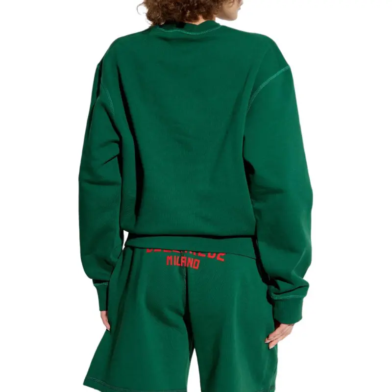 DSQUARED 2 Logo Printed Crewneck Sweatshirt-3