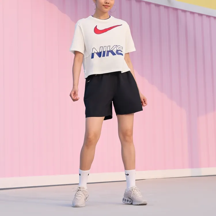 Nike T Shirt Women's Sail White-4