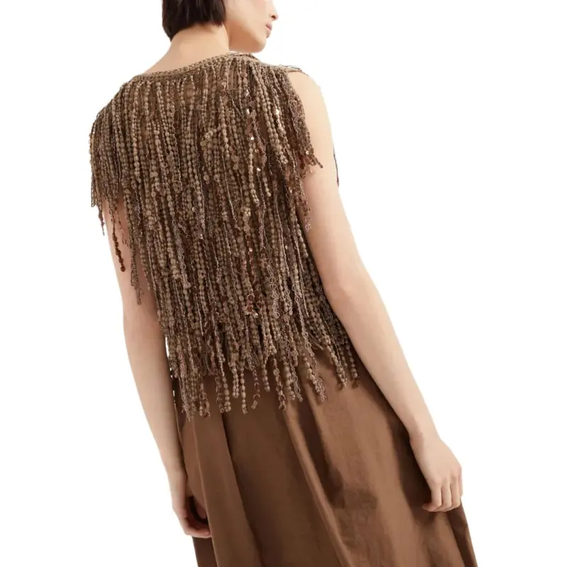 Brunello Cucinelli Dazzling Cascades Top-3