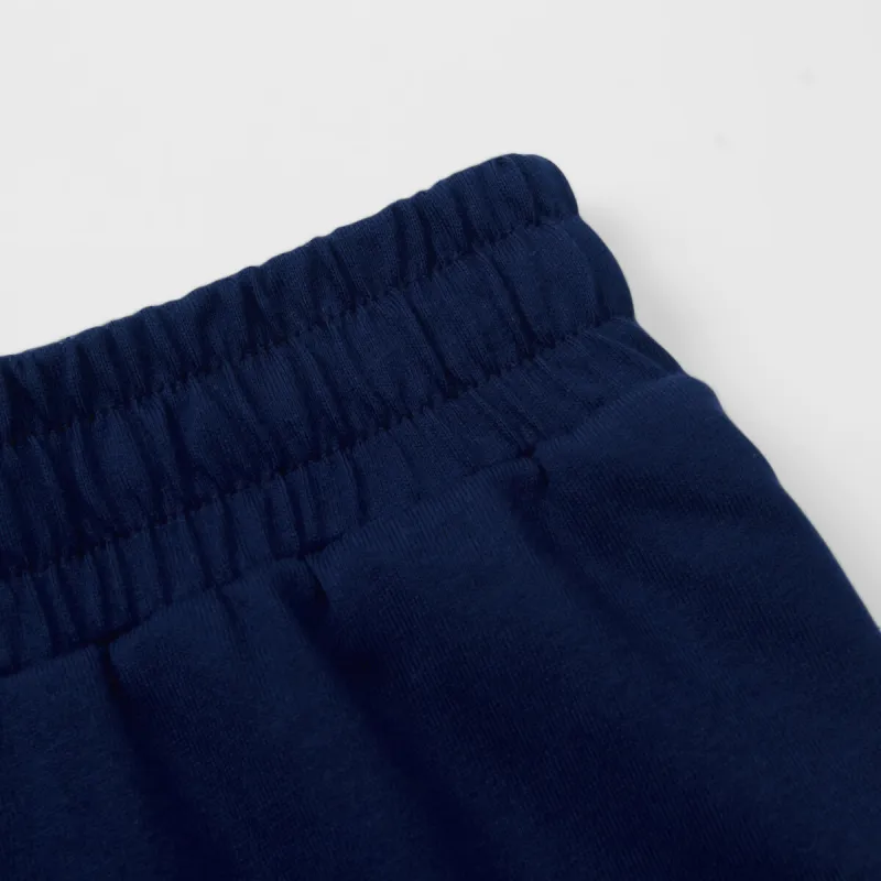 Adidas Knitted Sports Pants Women's Navy-4