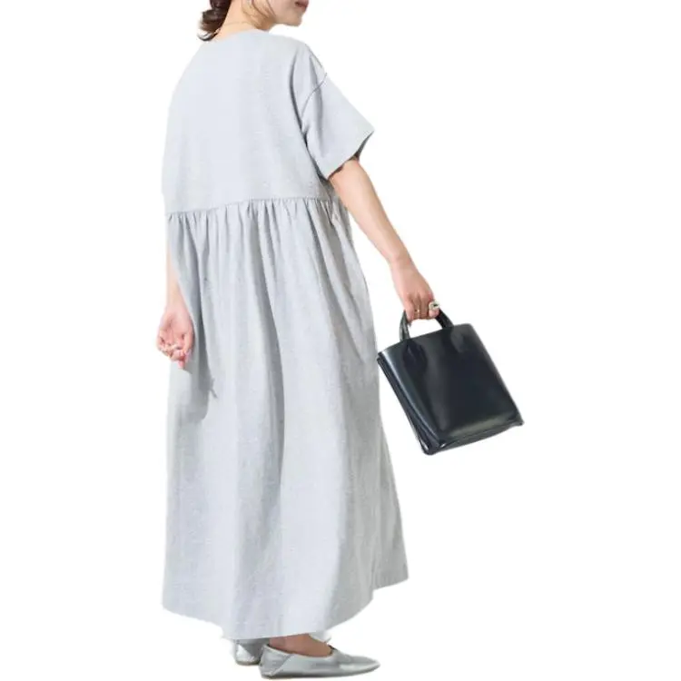 FREAK'S STORE Short Sleeved Dress Women's Gray-1
