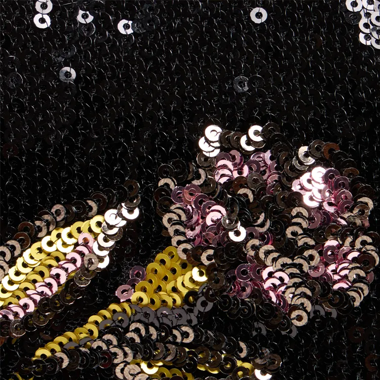 La DOUBLEJ. Sequins Clutch Women's Black & Multicolor-3