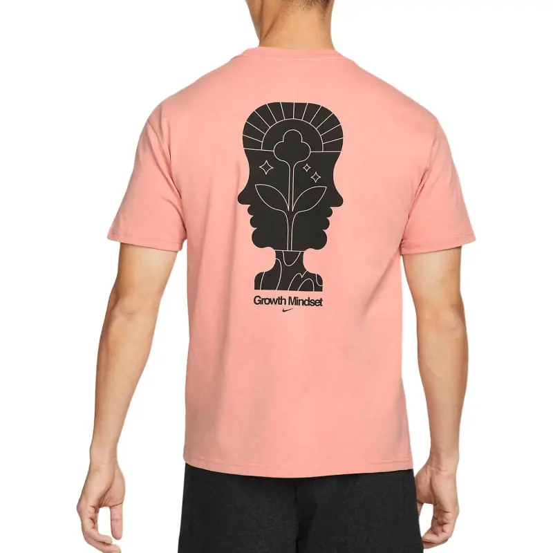 Nike T Shirt Men's Light Madder Root Umber-3