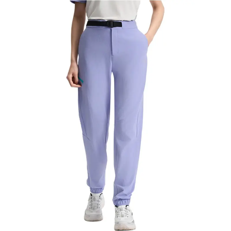 FILA AthleticsCYCLING SS25 Knitted Sweatpants Women's Galactic Light Purple PR-1