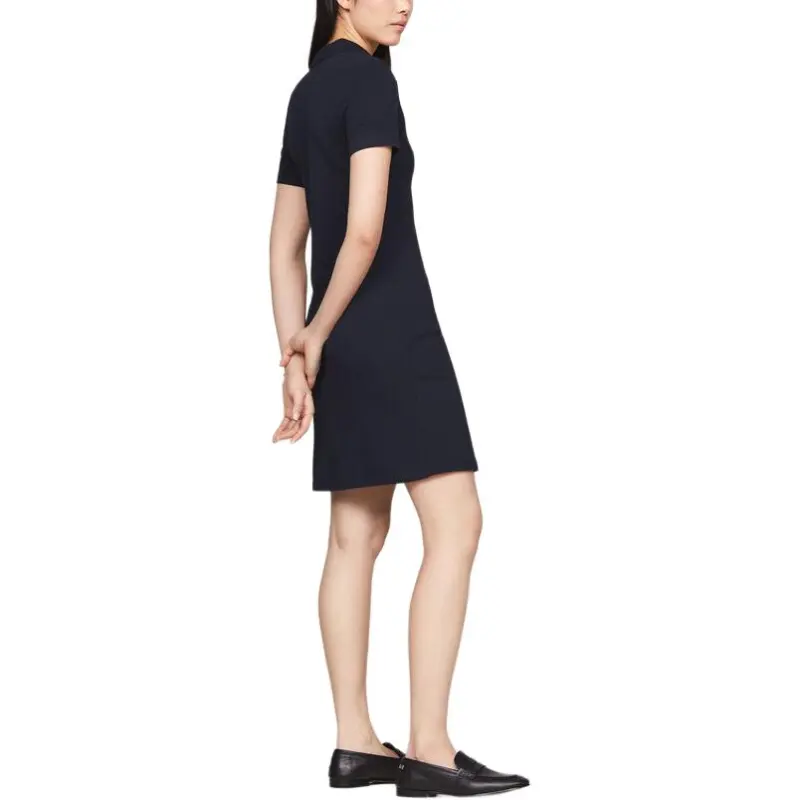 Tommy Hilfiger Short Sleeved Dresses Women's Blue-2