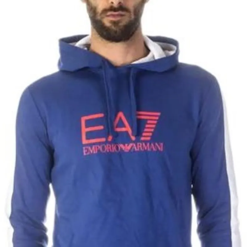 EMPORIO ARMANI EA7 Casual Sportswear Men's Blue-4