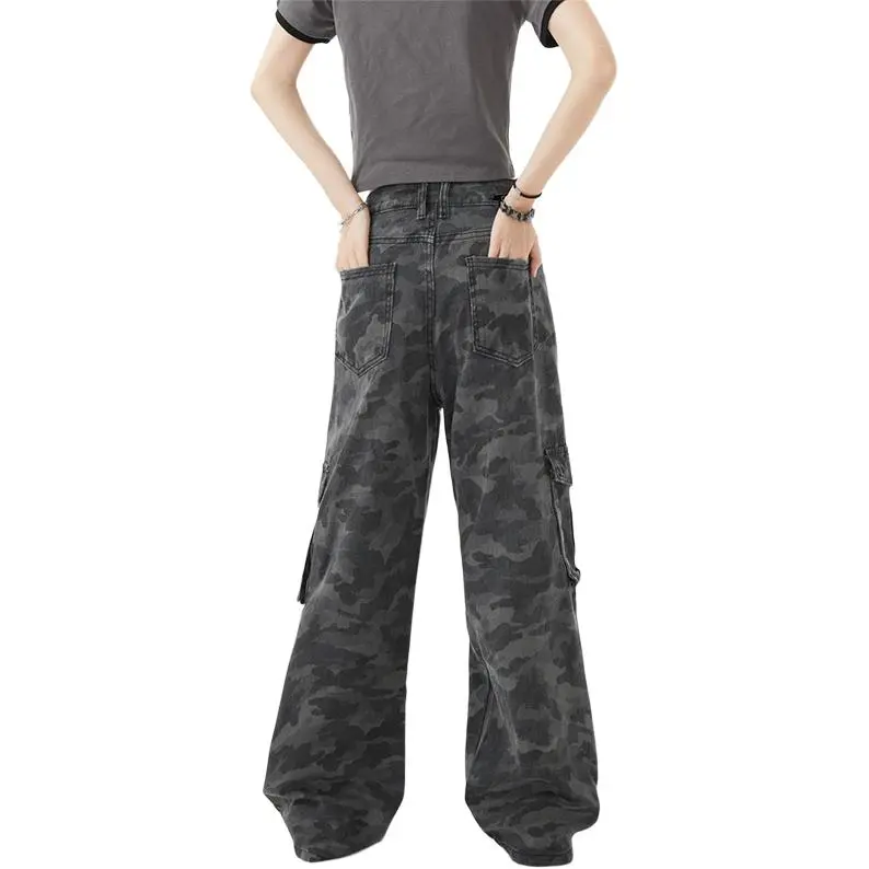 MGXEK Jeans Unisex Camouflage-4