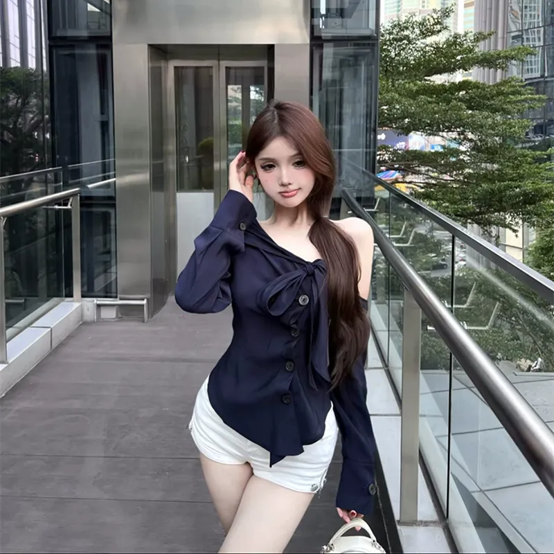 KUNZHUDAXIANG Shirts Women's-10