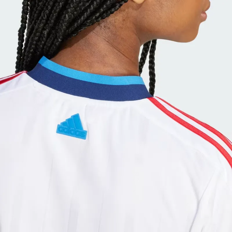 Adidas Drop Shoulder Sleeve T-Shirt Women's White-5